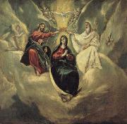 El Greco The Coronation of the Virgin oil painting artist